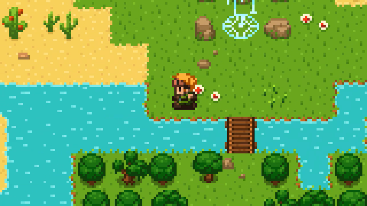 В начале прохождения весь шарм пиксельной графики будет смотреться на порядок лучше, чем его 3D версия.