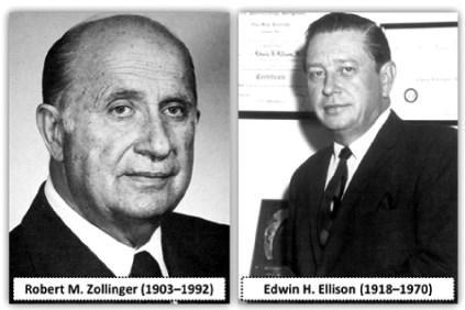 Рис.1. Американские хирурги R.M.Zollinger и E.Ellison.