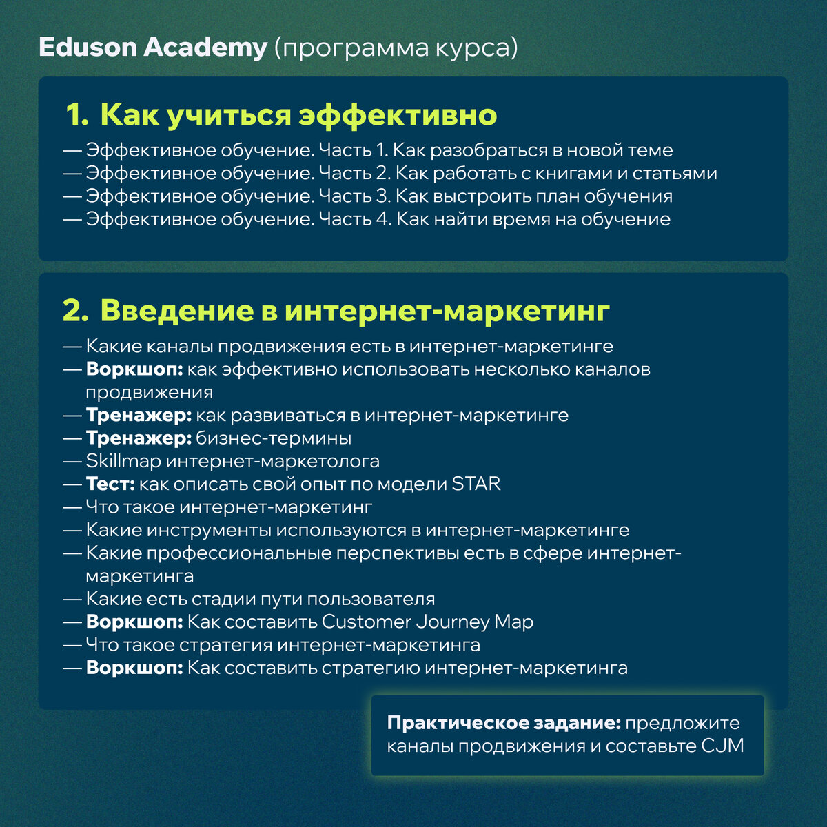 Как выбрать онлайн-школу для обучения интернет-маркетингу? | Дюндик про  маркетинг | Дзен