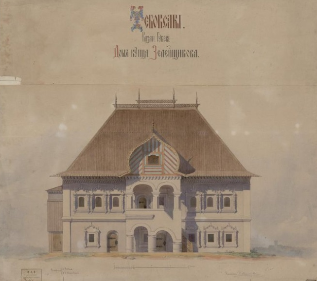 чертеж Веселовского