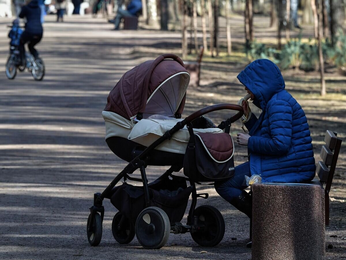    Жители города отдыхают в парке "Сосновка"© РИА Новости / Алексей Даничев
