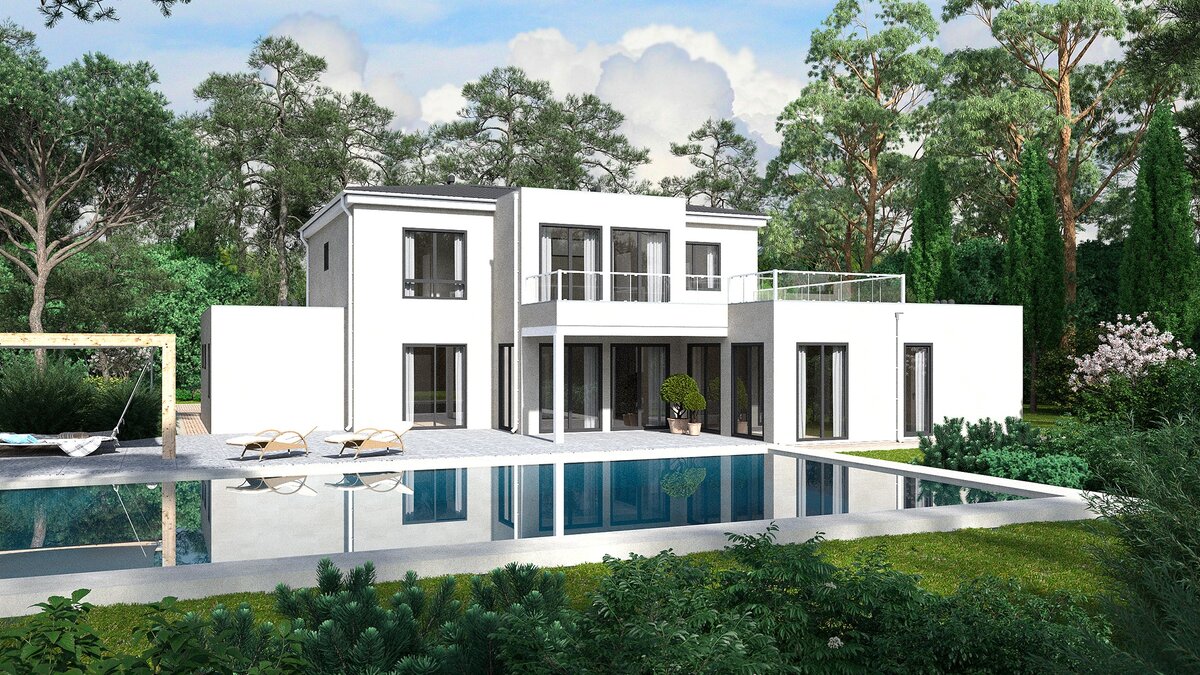 Проект двухэтажного особняка «Мюнхен-340»