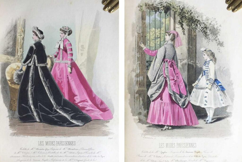 Страницы из журнала «Модный магазин». Фото: https://antikvaria.ru/