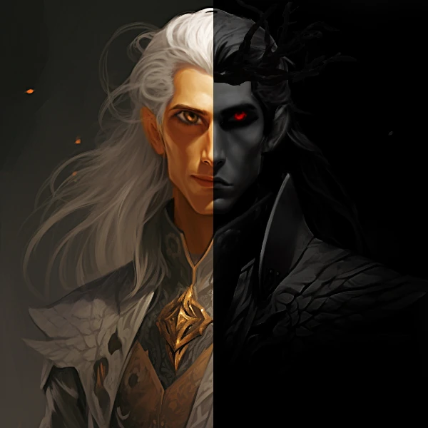 Король Бурь Инелуки (арт www.memorysorrowthorn.fandom.com).