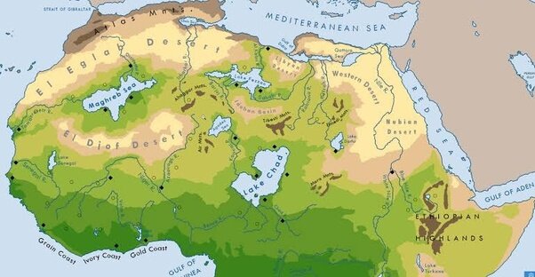 Пустыня тысячи озер на карте Как появилась пустыня Сахара? Может ли она опять зацвести? Живая Средняя Азия Дз