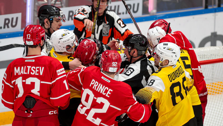    «Северсталь» — «Спартак».ХК «Спартак»