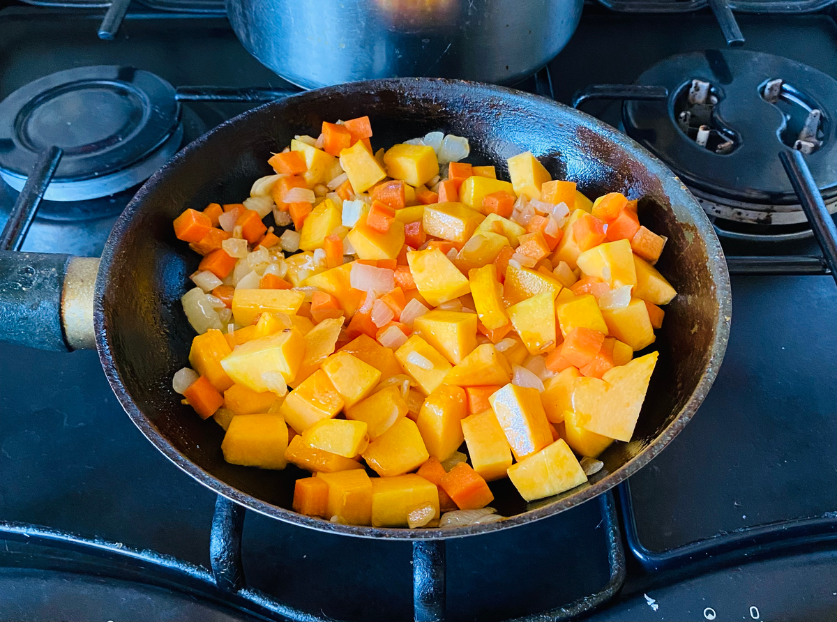 Марокканское рагу из баранины с тыквой и нутом. Сытный и вкусный обед.  Подробный фото-рецепт. | Маркетолог-Кулинар | Дзен