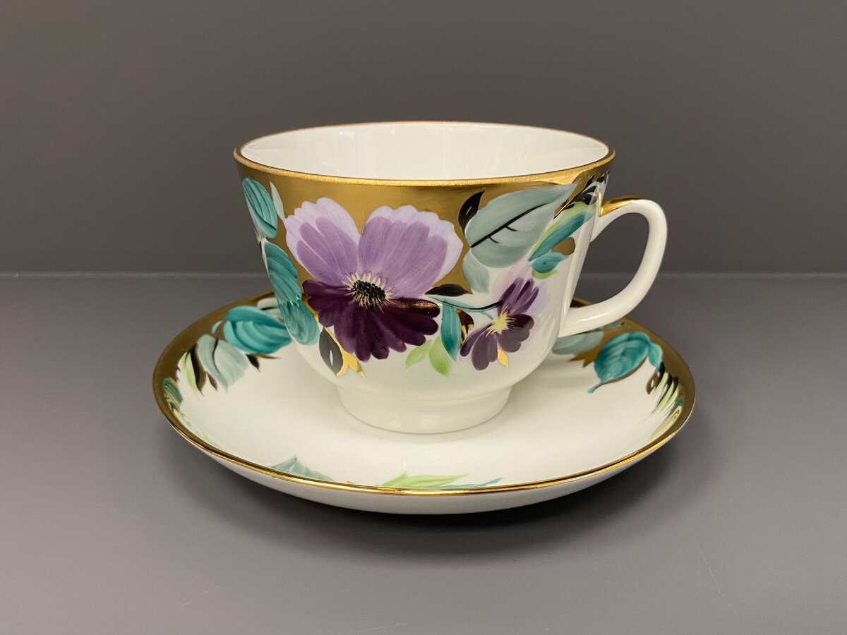 Чайная пара рис. «Вера», ф. «Подарочная» ифз 