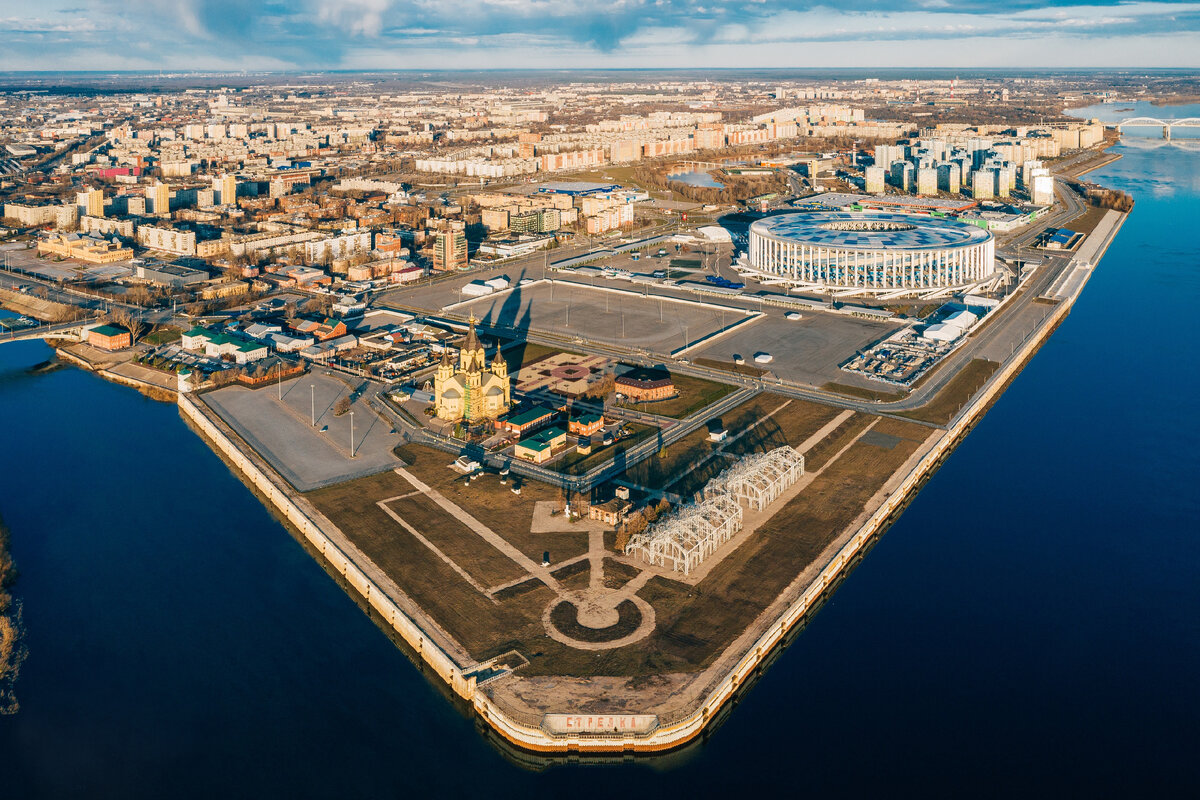 Фото нижний новгород онлайн Почему различаются по цвету Ока и Волга. И это особенно заметно весной Чайкин тр