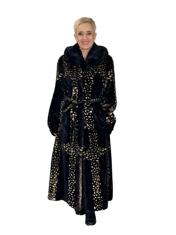 Переделка пальто из меха норки. Ателье Ирины Берзиной.