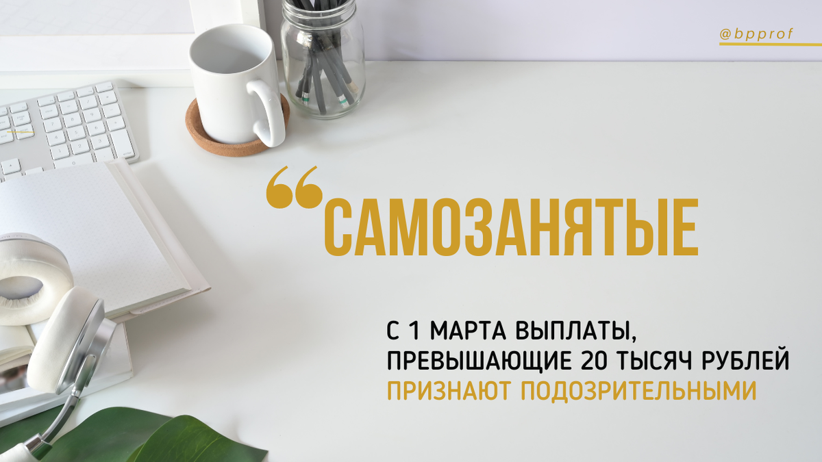 Бизнес проект для самозанятых