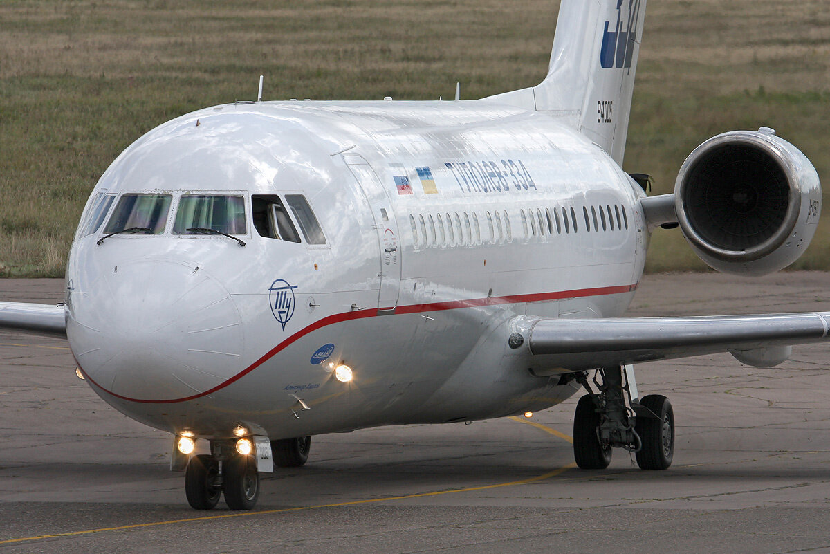  Установка Двигателей Ту-334
