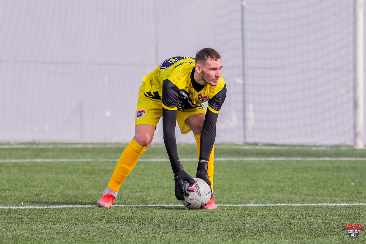 Вратарь «Сокола» Владимир Фролкин. Фото: Ралина Гайнуллина, ФК «Сокол»
