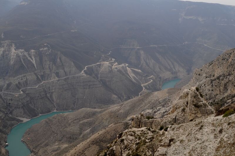 Сулакский каньон со стороны Дубков