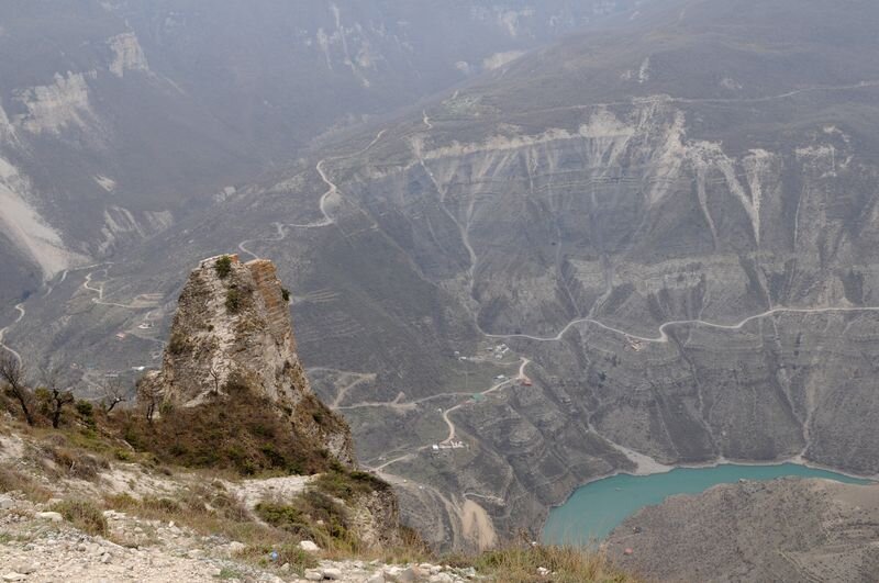 Сулакский каньон со стороны Дубков