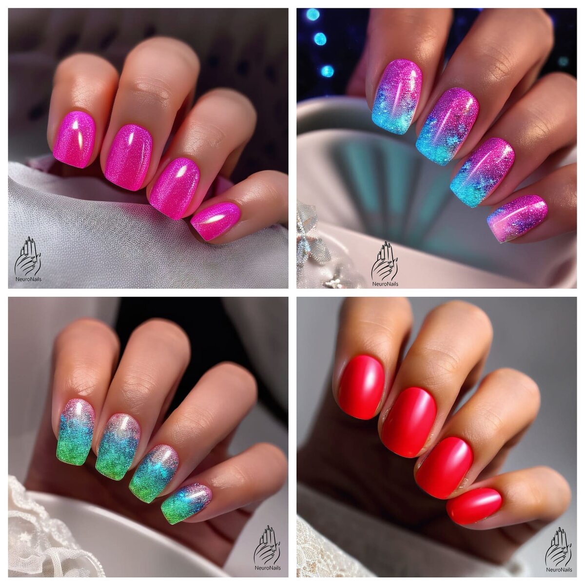 Нейл-арт от нейросети 