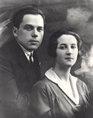 Юда Фалькович Перцовский и Рита Лейбовна Драгунская. Из открытого доступа