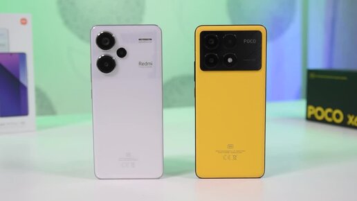 Xiaomi Redmi Note 13 Pro+ против Poco X6 Pro