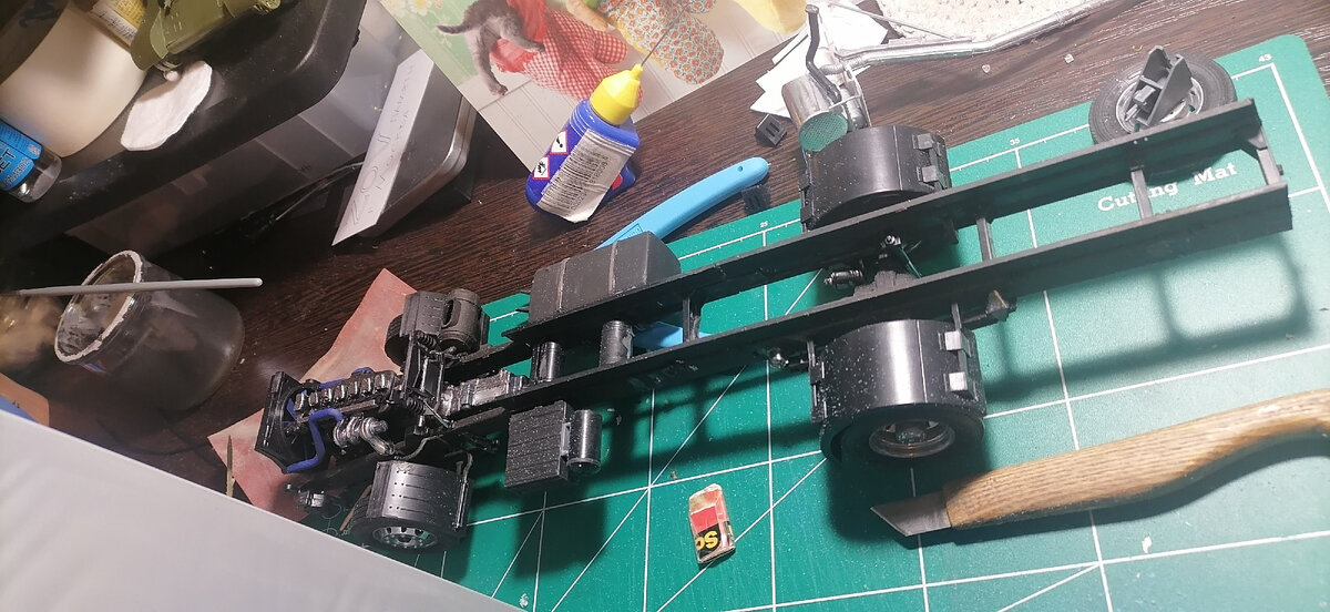 Еще двигатель не снят.