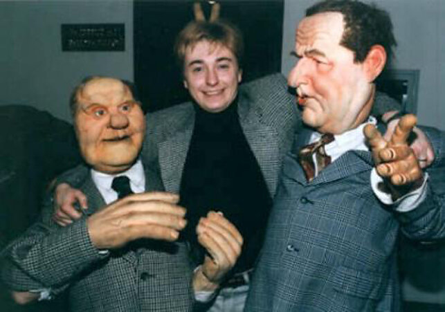 Сергей Безруков на озвучивании телепрограммы "Куклы" (фото: belta.by)