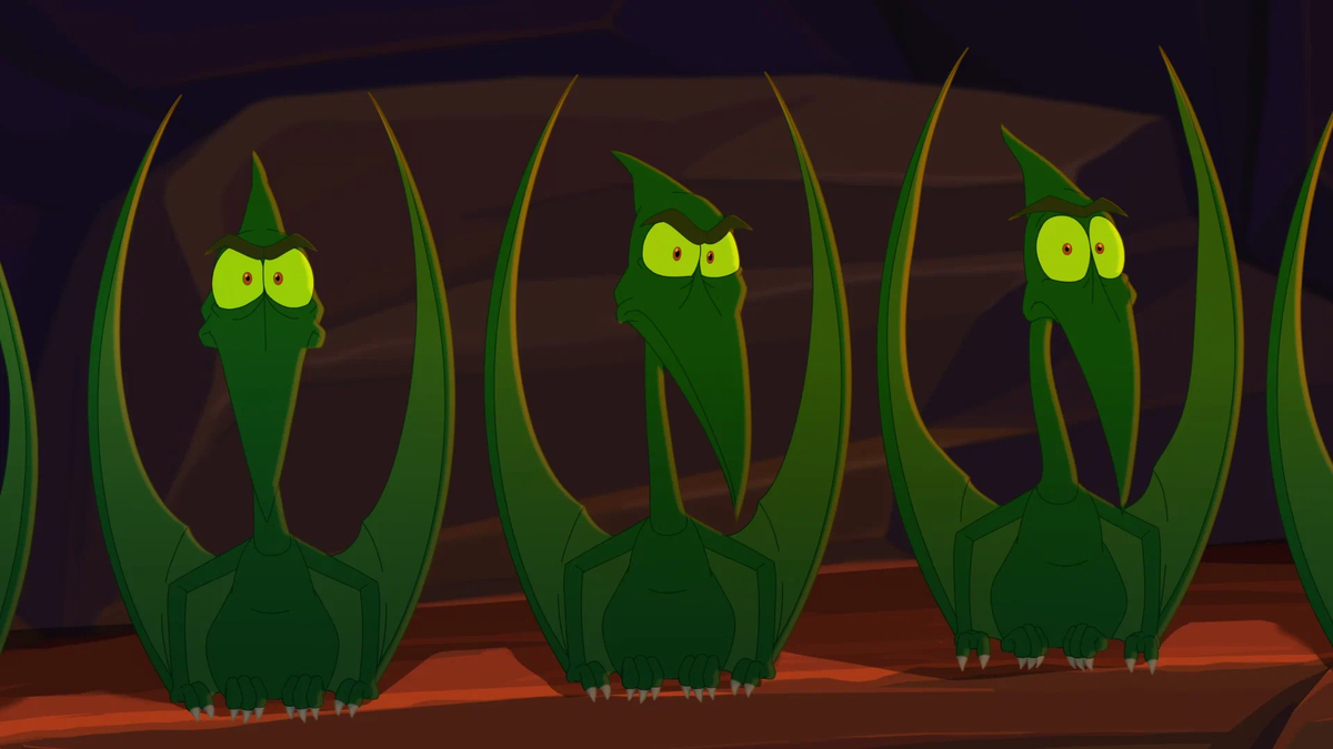 Главное достоинство картины - динозавры