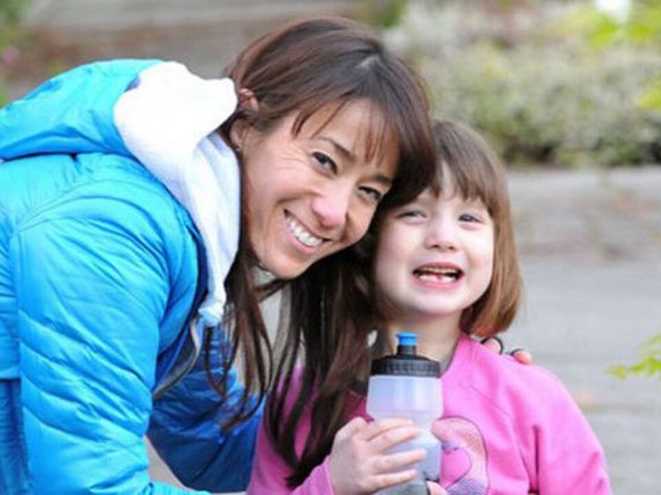 Габи с мамой