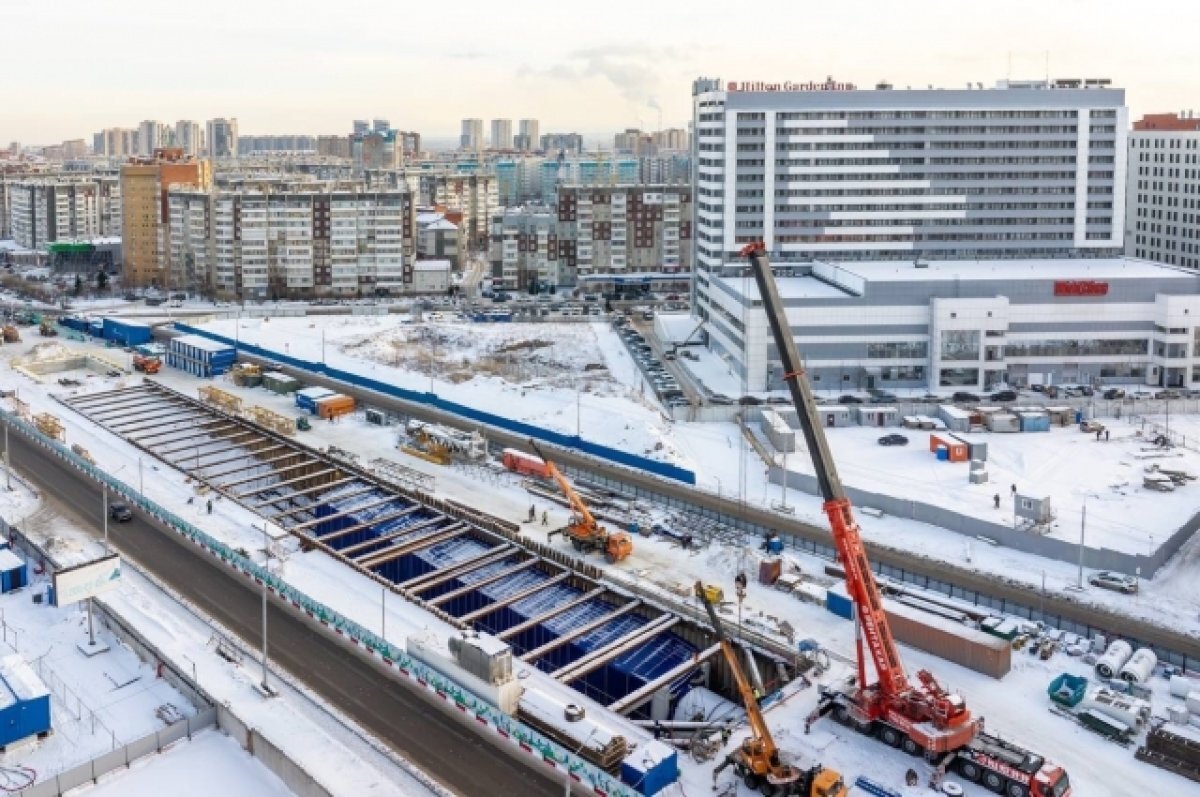    В Красноярске разрешили строительство тоннеля метро на улице Шахтёров