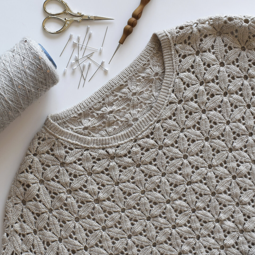 Джемпер "Цветы"