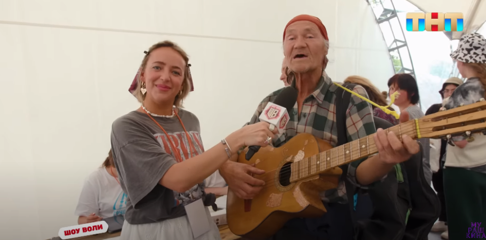    Карина Мурашкина на "Шоу Воли". Источник: Скрин с видео