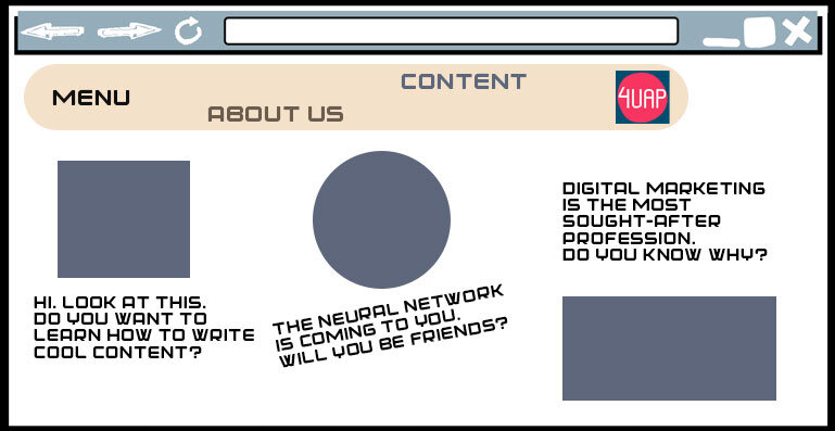 асимметрия на сайте