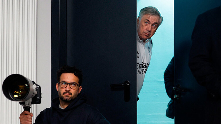    Карло Анчелотти. AFP