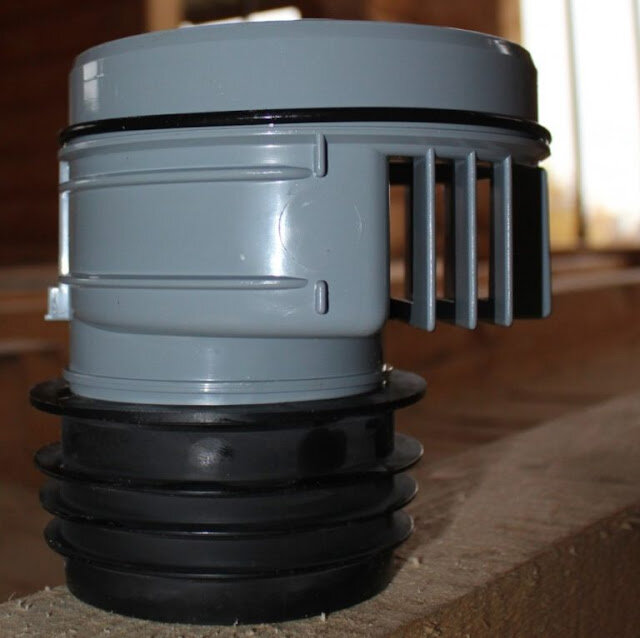 Вакуумный клапан для канализации предназначен для стабилизации давления внутри канализационных труб. Установка устройства поможет избежать распространения неприятных запахов.-2