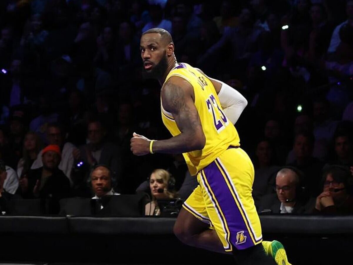    Форвард "Лос-Анджелес Лейкерс" Леброн Джеймс© Фото : Пресс-служба "Лейкерс"