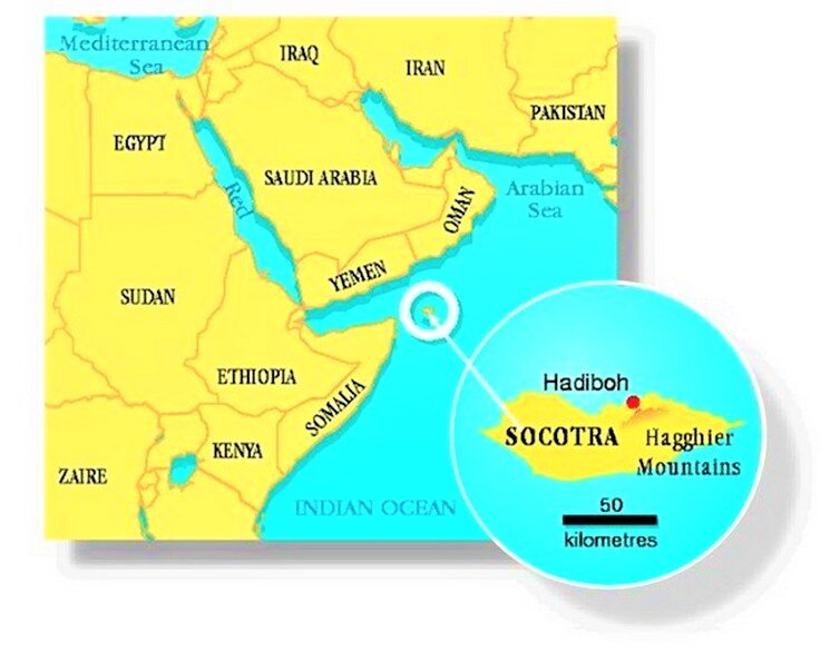 2. Sokotra карта