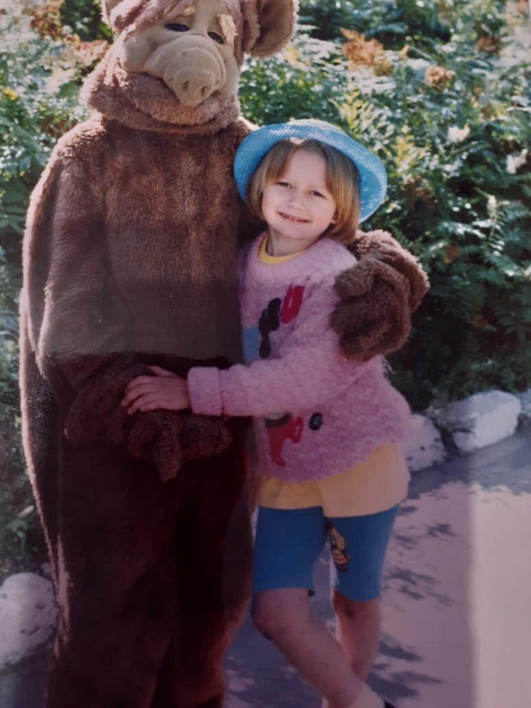 На этом фото Даше Некрасовой шесть лет. Фото: личный архив/ Юлия Некрасова