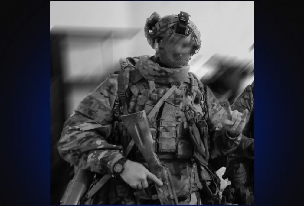    На фото - Ганс. Уничтожен в зоне СВО.