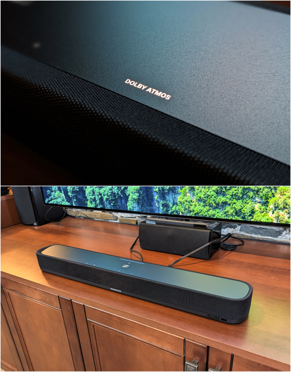 "Впечатляющие характеристики Ambeo Mini в режиме виртуального Atmos способны заполнить небольшую комнату".