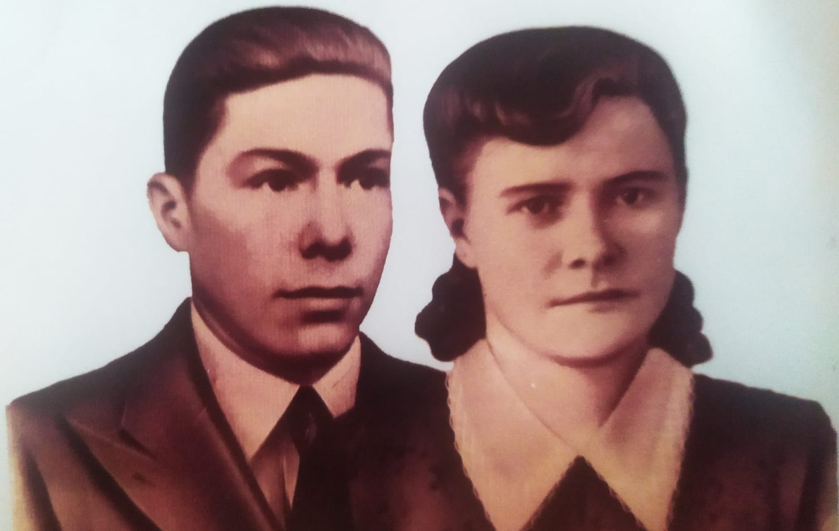 Сы Дмитрий с женой Валентиной