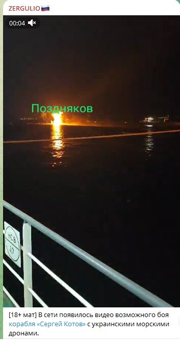 ФОТО: СКРИНШОТ https://t.me/SergeyKolyasnikov