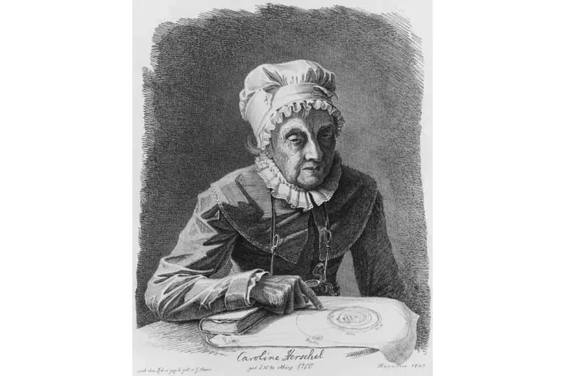 Кэролайн Гершель (1750-1848) была первой женщиной, получавшей зарплату ученого.  Источник изображения: www.forbes.ru
