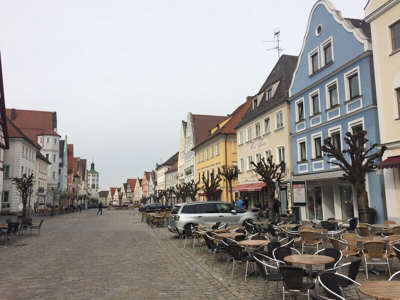 Altstadt - старый город в Гюнцбурге