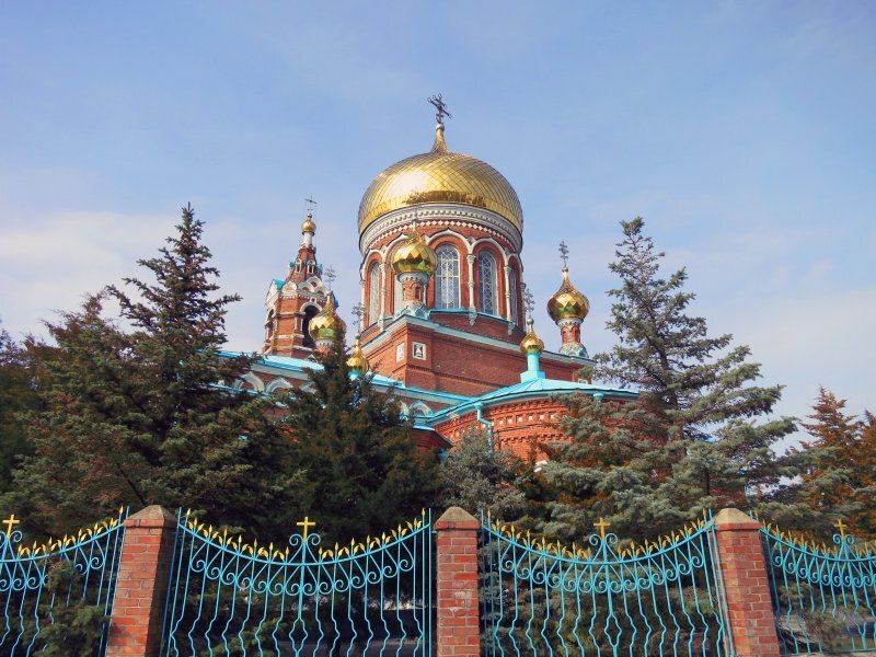 Храм в хуторе Обуховка
