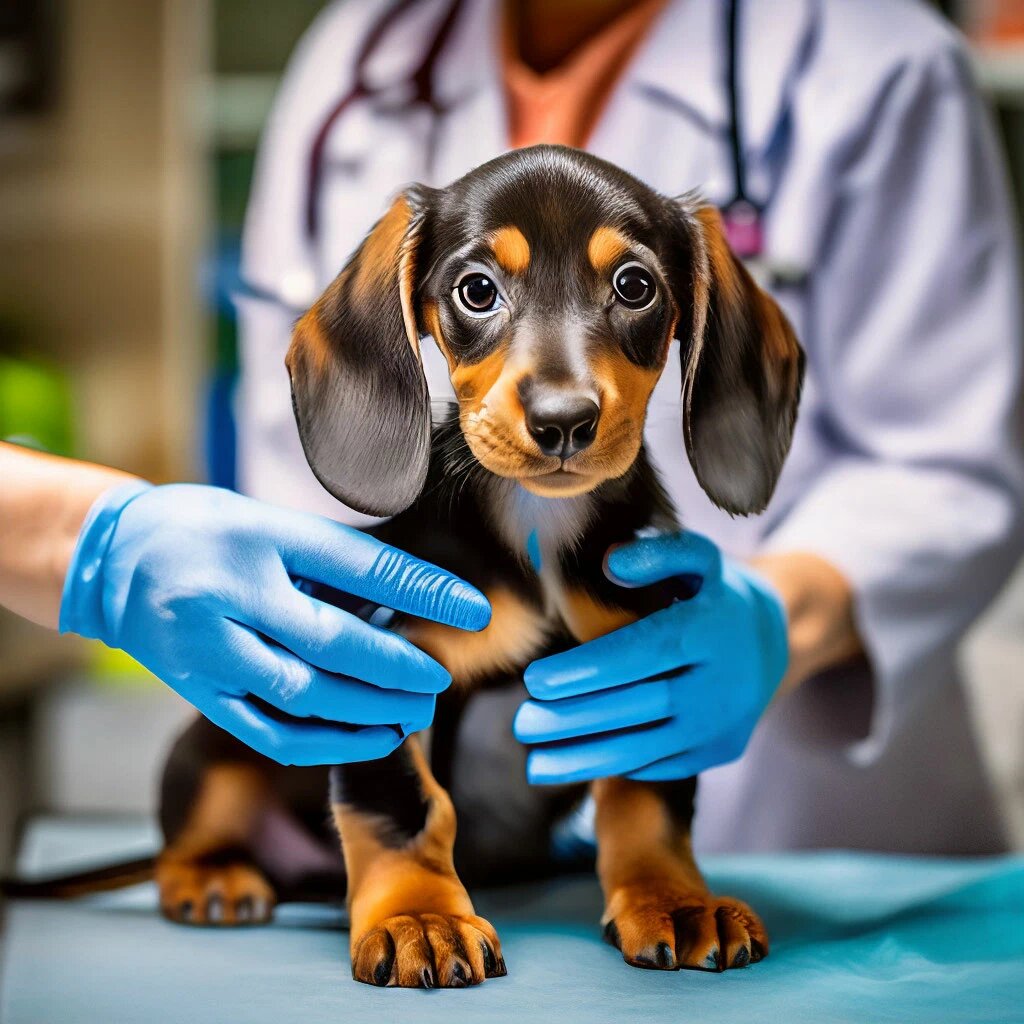 Собака первый раз в ветклинике