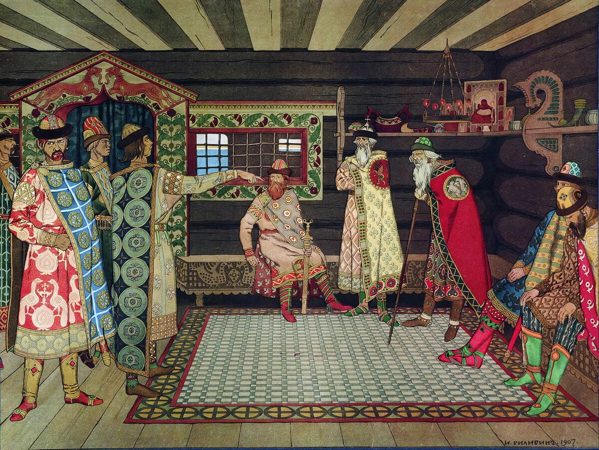 “Съезд князей” И. Билибин