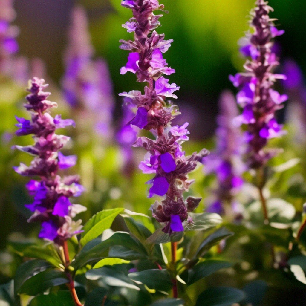 как вырастить шалфей. шалфей виола клоуз. шалфей выращиваем. шалфей дубравный 'caradonna'. шалфей дубравный 'mainacht'.