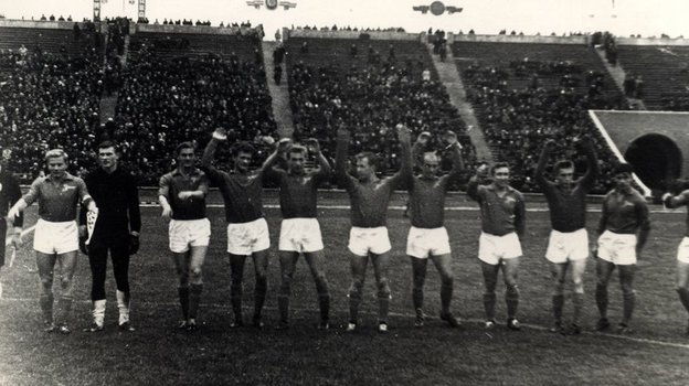 «Зенит» в 1957 году. Фото ФК «Зенит»
