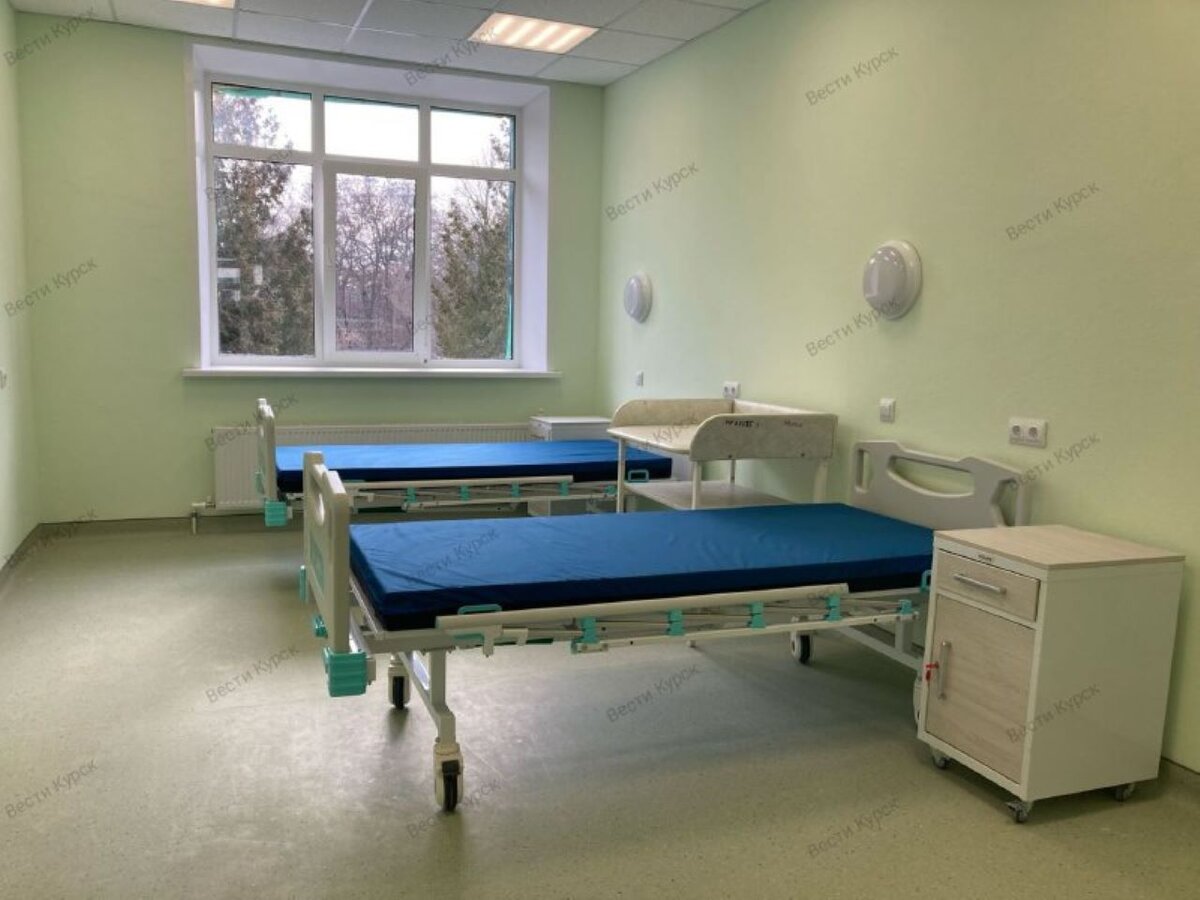   В Железногорске продолжается ремонт гинекологического отделения горбольницы