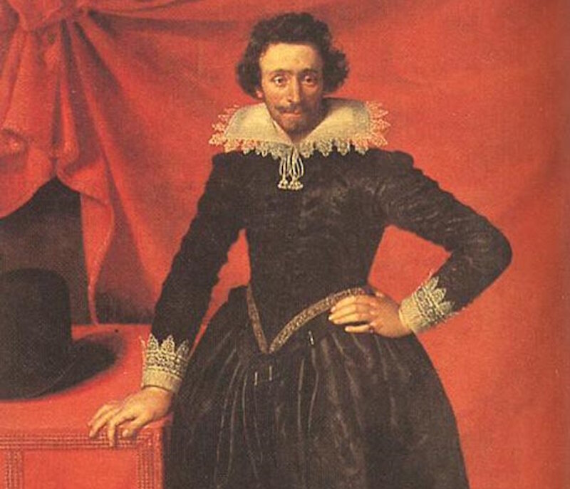 Франс Поурбус Младший «Портрет герцога де Шеврёза», второй супруг (фрагмент) / Поместье Элторп, Великобритания