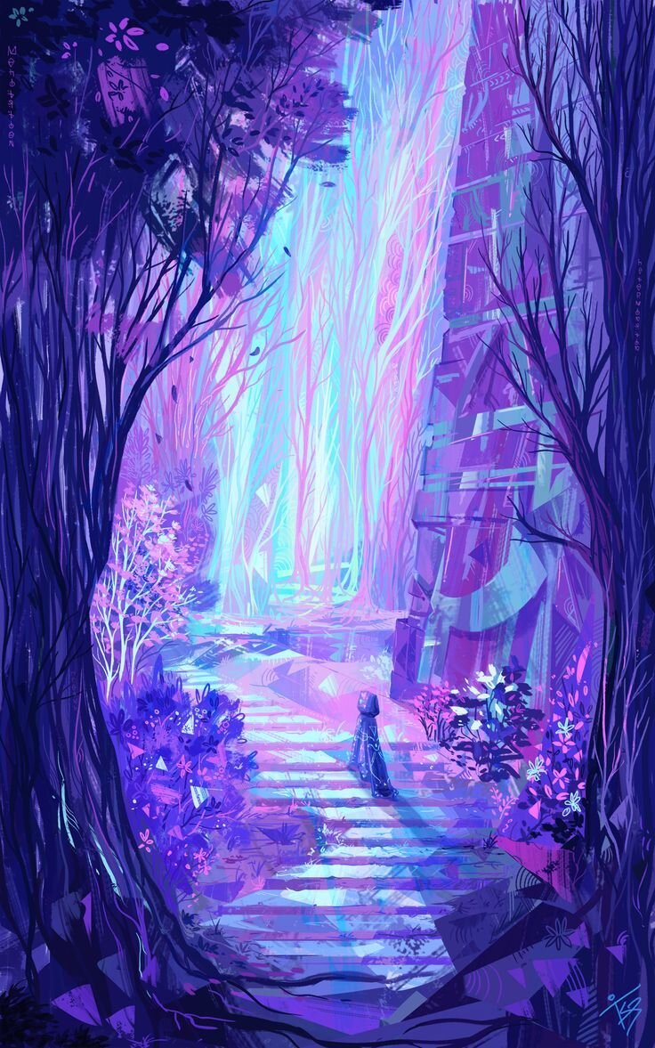 Изображение: Извилистая тропинка | The Winding Path by Kristy Glas. Источник: https://pin.it/1LkSiddKV