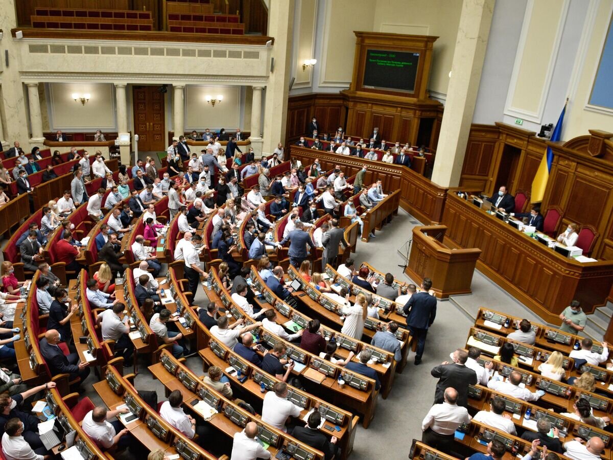    Депутаты на заседании Верховной рады Украины в Киеве© РИА Новости / Стрингер